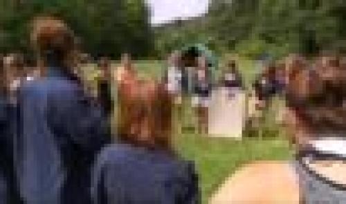 Les scouts  à Stoumont